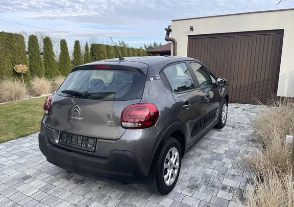 Citroen C3 cena 42900 przebieg: 41000, rok produkcji 2019 z Gniezno małe 79